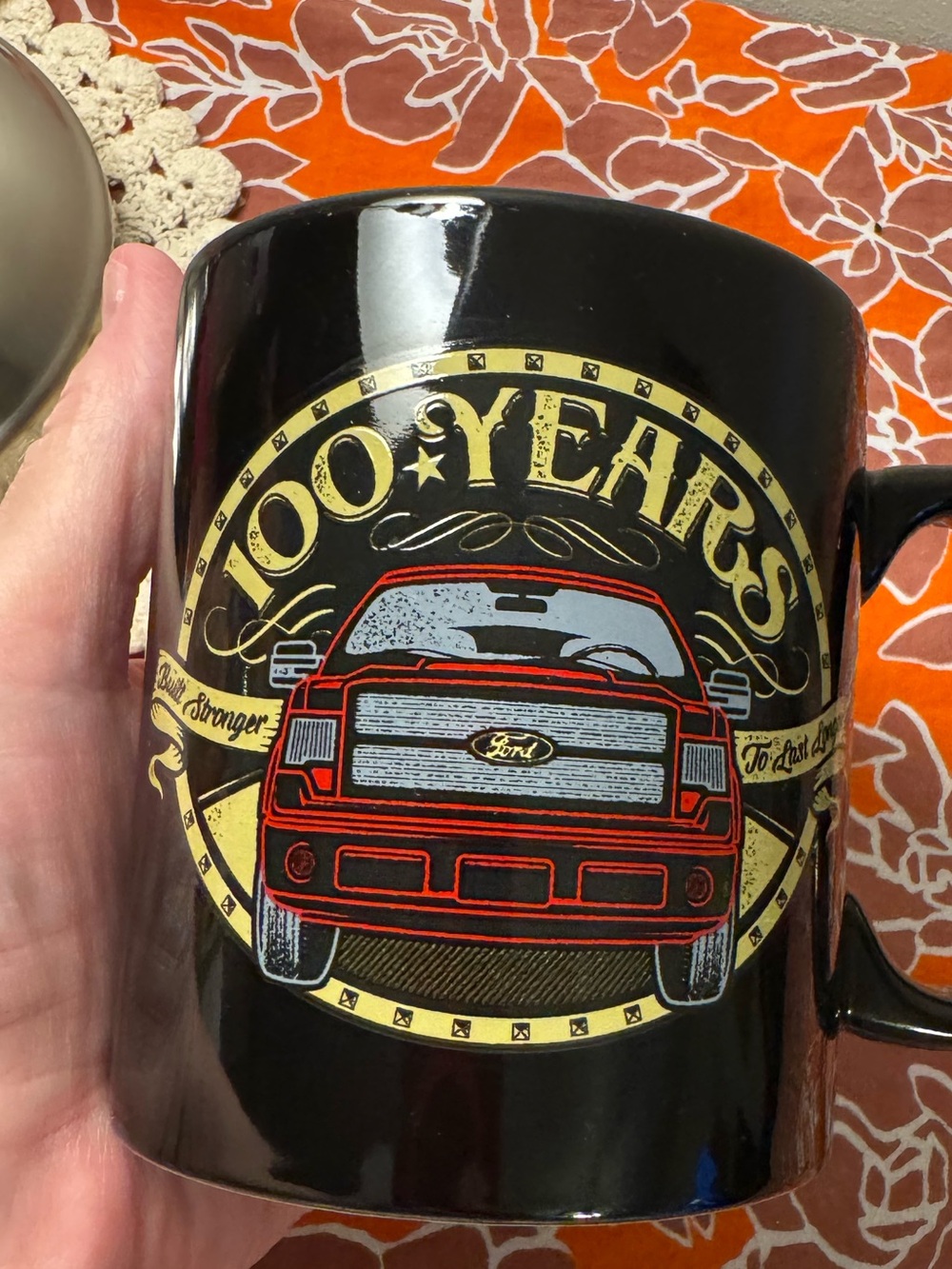 FORD 100 YEARS COFFEE CUP MUG